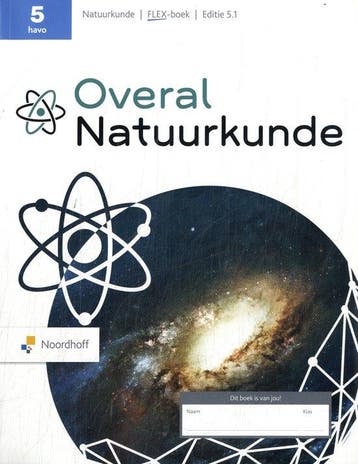5 havo / Overal Natuurkunde / Flex boek 9789001033446, Verzenden