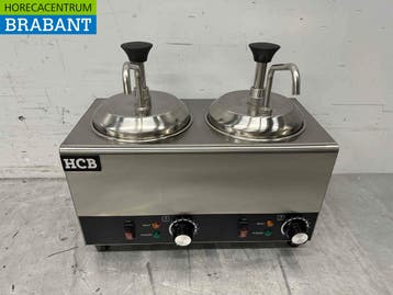 Pompe à sauce chauffante en acier inoxydable Chauffe-sauce 2, Articles professionnels, Verzenden