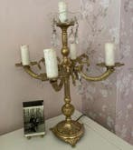 Lamp - Verguld messing - kandelaar