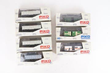 Piko H0 - Wagon de marchandises pour trains miniatures (7) -, Hobby en Vrije tijd, Nieuw