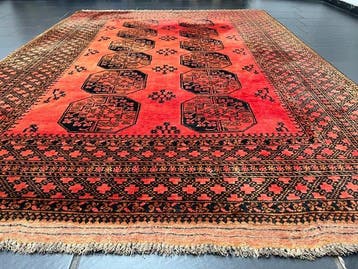 Afghaans Art Deco - Vloerkleed - 287 cm - 209 cm, Maison & Meubles