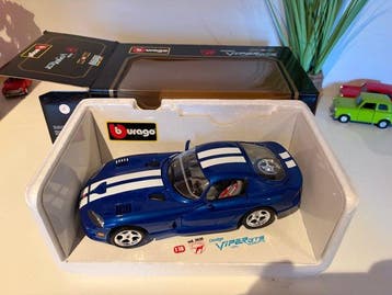 Bburago 1:18 - Voiture miniature - Dodge Viper GTS Coupé, Nieuw