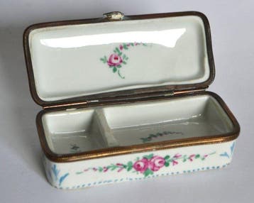 Boîte - Porcelaine