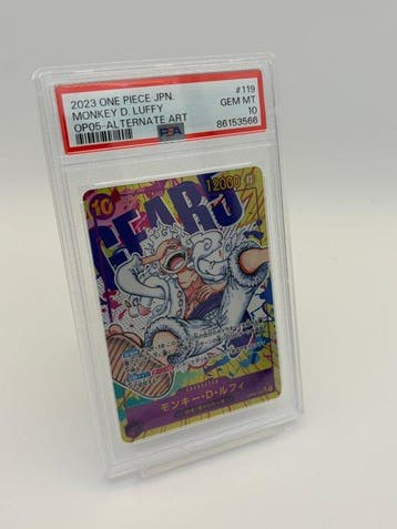 Bandai - 1 Graded card - One Piece - Monkey D. Luffy (Gear