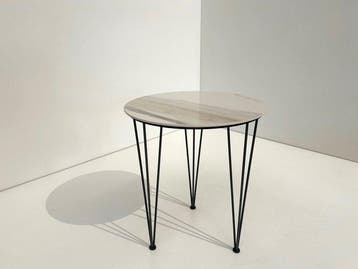 Maconi - Table dappoint - Pyramide - Grès / tubes