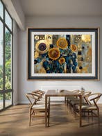 Mrs Art Prime - The Golden Sunset in Gustav Klimt Style