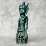 Decoratief ornament - Indonesië - 47 cm Bronzen figuur in