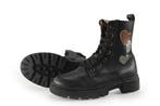IK-KE Veterboots Meisjes in maat 30 Zwart, Verzenden, Jongen of Meisje, IK-KE, Schoenen