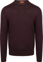 Suitable Merino Pullover Bordeaux maat Maat 52/54 (L) Heren, Maat 52/54 (L), Verzenden, Nieuw, Suitable