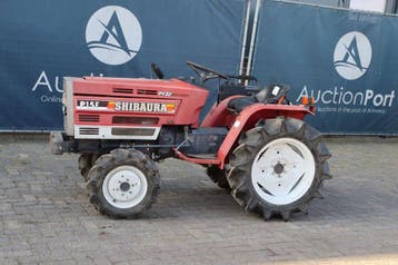Veiling: Minitractor Shibaura P15F Diesel 15pk, Ophalen