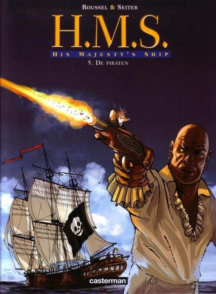 De piraten / H.M.S. His Majestys Ship / 5 9789030363132, Boeken, Stripverhalen, Zo goed als nieuw, Verzenden