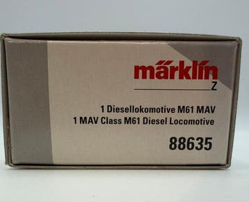 Märklin Z - 88635 - Locomotive diesel (1) - MÁV M61 « Nohab, Nieuw