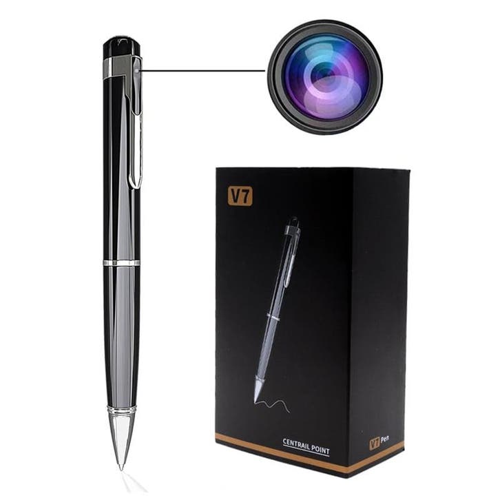 Spy pen mini HD camera audio video opnemen SD FULL HD 1080P, Audio, Tv en Foto, Videobewaking, Nieuw, Verzenden