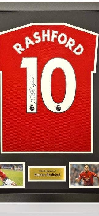 Manchester United - Signed by Marcus Rashford - Voetbalshirt, Nieuw