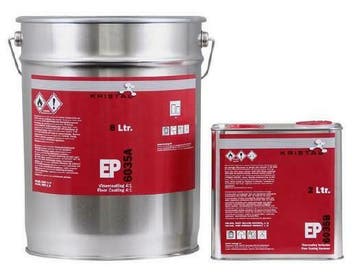KRISTAL 2K EP epoxy vloercoating grijs voor o.a. garage, bet, Verzenden