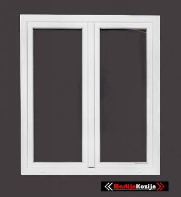 PVC Ramen zonder middenstijl B130xH150 en B200xH150 Ug=1.1, Doe-het-zelf en Bouw, Glas en Ramen, Gevelraam of Ruit, 120 tot 160 cm