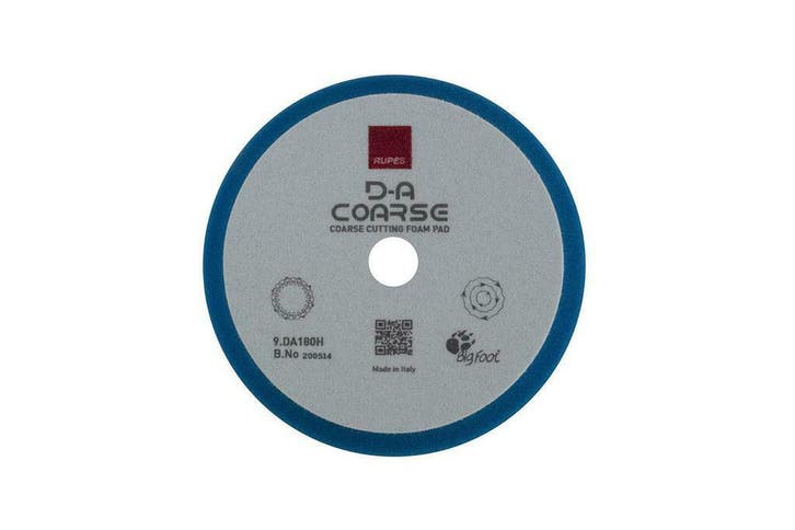 RUPES D-A Course klittenband schuimpad 150/180 mm hard (blau, Bricolage & Construction, Peinture, Vernis & Laque, Envoi