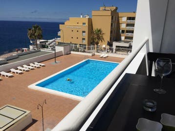 Tenerife zuid appartement  4p  zicht o h  strand en zwembad, Appartement