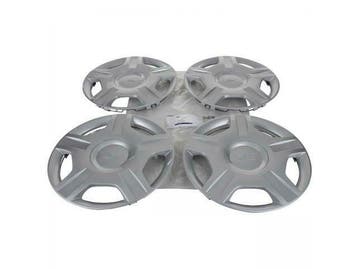 ORIGINELE Ford wieldoppen set 14 inch ZILVER (4 stuks) 12247, Ophalen of Verzenden, Nieuw