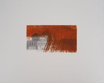 Arnulf Rainer (1929) - Louvre en orange