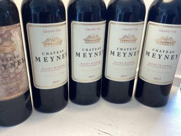 2017 Chateau Meyney - Saint-Estèphe - 5 Bouteilles (0,75 L), Collections