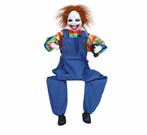 Halloween Pop Clown Met Licht En Geluid 70cm, Verzenden