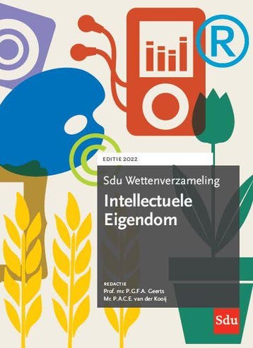 Sdu wettenverzameling intellectuele eigendom / 2022 / Sdu, Boeken, Verzenden, Zo goed als nieuw