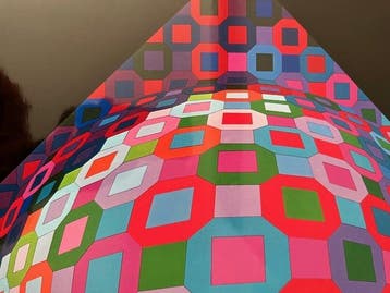 Victor Vasarely (1906-1997) (daprès) - Planetary