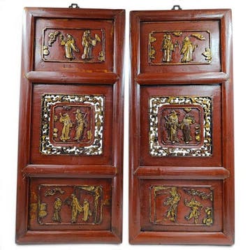 Architectonisch ornament (2) - 1800-1850 - Een paar