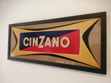 Cinzano - Cinzano - Enseigne publicitaire - mille neuf cent