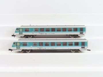 Fleischmann N - 7428 - Treinstel (1) - 2-Delige set BR 628 -