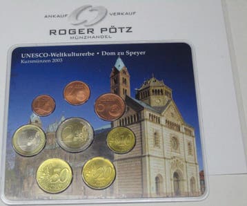 Brd 3,88 Euro 2003 Sonder Kms Unesco Dom zu Speyer st nur..., Verzenden, België