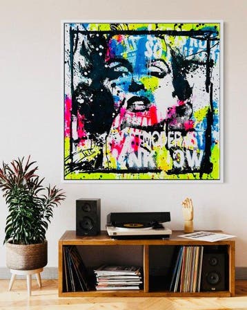 Mikko - Marilyn Monroe Splash On Frame - XL (NO RESERVE!)