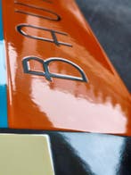 Bauhaus - enamel sign BAUHAUS face Emailschild Emaille, Antiquités & Art