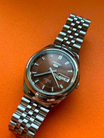 Seiko - Seiko 5 Automatic Day-Date - Zonder minimumprijs -