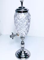 Carafe - Fontaine - Cristal, Métal
