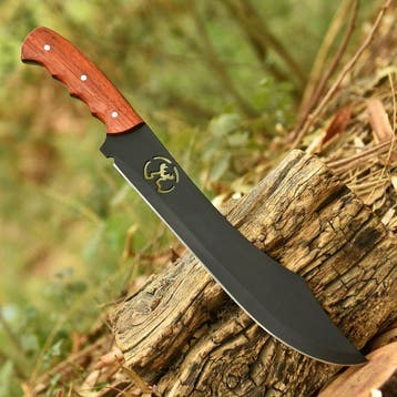 Snijwerk, Bushcraft Blade, ideal gift - 16 in - Palissander, Antiek en Kunst