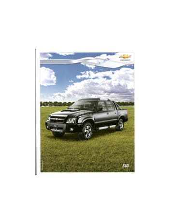 2013 CHEVROLET S10 BROCHURE SPAANS (ARGENTINIË), Nieuw