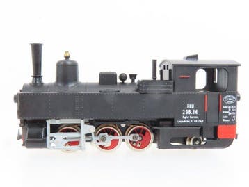 Liliput H0e - 704 - Tender locomotief (1) - BR 298.14 - ÖBB, Hobby en Vrije tijd, Nieuw