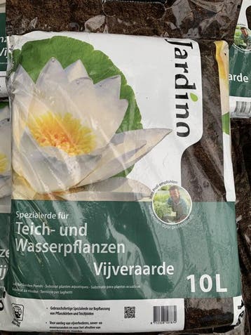 Vijverplanten grond / vijveraarde 10ltr, Ophalen of Verzenden, Nieuw