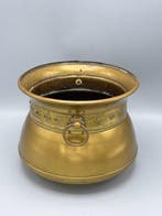 Stijlvolle grote bloempot - Pot de fleurs - Cuivre - Grand, Antiek en Kunst, Curiosa en Brocante