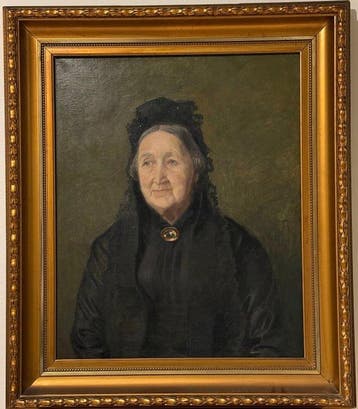 Andreas Bloch (1860-1917) - Portrait of a Noble Woman