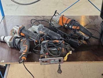 (5x) Diverse elektrische gereedschappen Worx