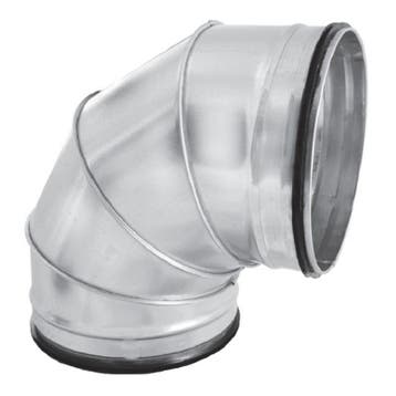 Bocht 90º met rubberdichting - segment - Ø 315mm, Doe-het-zelf en Bouw, Verzenden, Nieuw