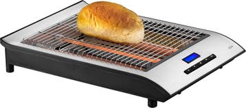 Broodrooster - Toaster - Plat - 700W - RVS - Exido, Verzenden, Nieuw