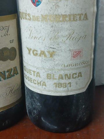 1981 La Rioja Alta, Viña Ardanza (x2) & 1981 Marqués de, Nieuw