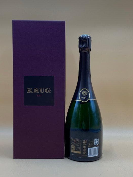 2011 Krug, Vintage - Champagne Brut - 1 Fles (0,75 liter), Collections, Vins