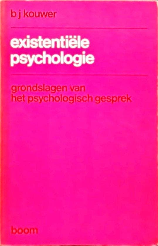 Existentiele psychologie 9789060091104 Kouwer, Livres, Psychologie, Envoi