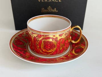 Rosenthal - Versace - Kop en schotel - Teetasse 2tlg -
