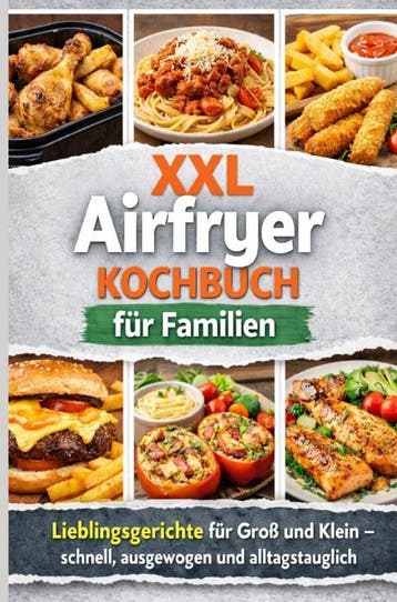 Xxl Airfryer Kochbuch Für Familien: Lieblingsgerichte Für Gr, Verzenden, Nieuw, Tatjana R
